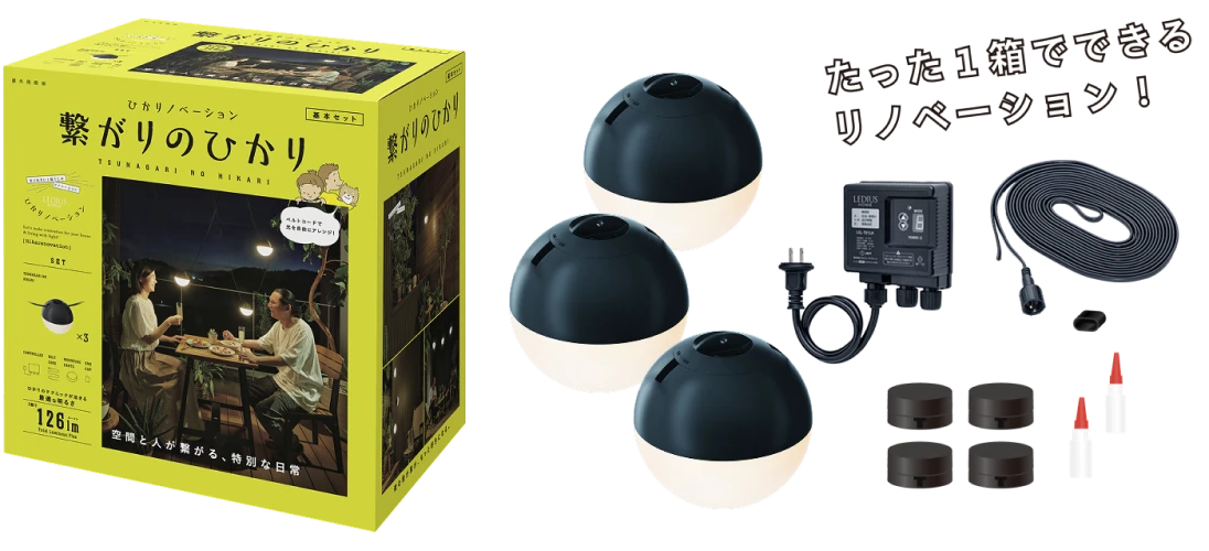 繋がりのひかり基本セット内容